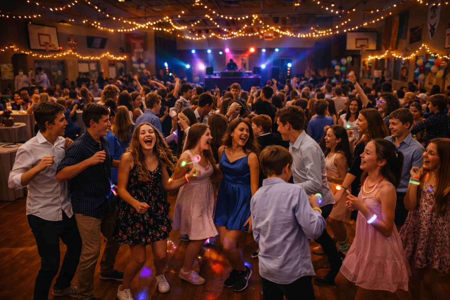 School dance DJ entertainment